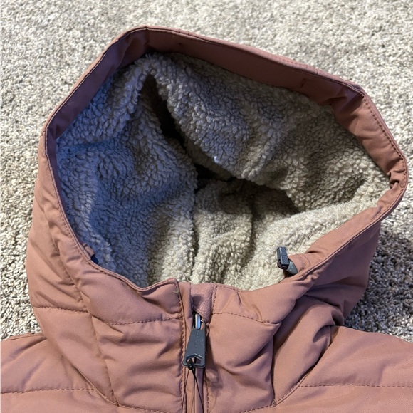 Carhartt Women's 2X Montana Relaxed Fit Insulated Jacket blush pink sherpa-lined - Picture 7 of 11